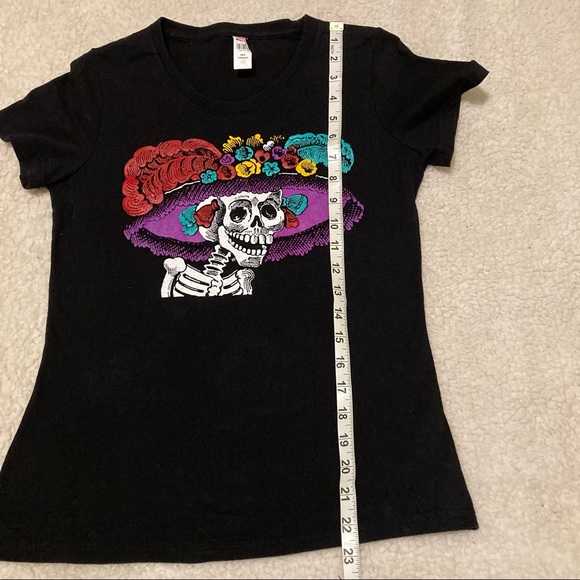 Day of the dead skeleton T-shirt - Picture 4 of 6